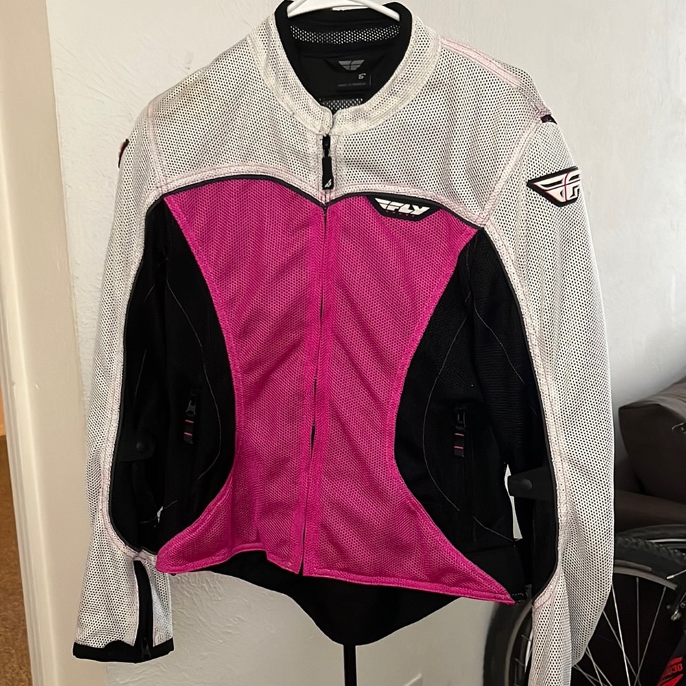 Fly Pink Motorcycle Jacket size Small